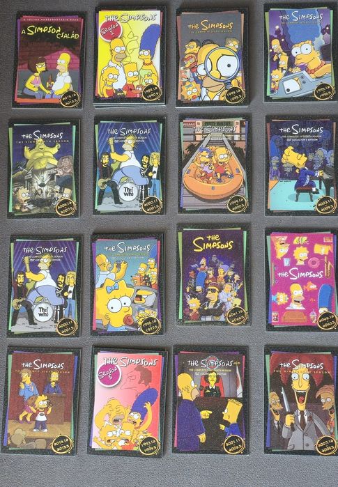 Коллекционные Карточки Симпсоны
