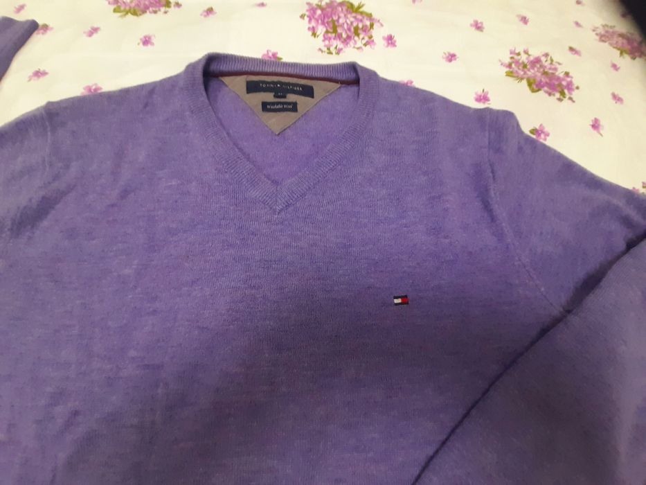 Pulover Tommy Hilfiger din lână,  bărbătesc