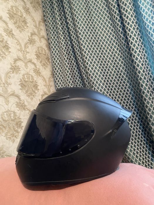 Шлем на мото мопед