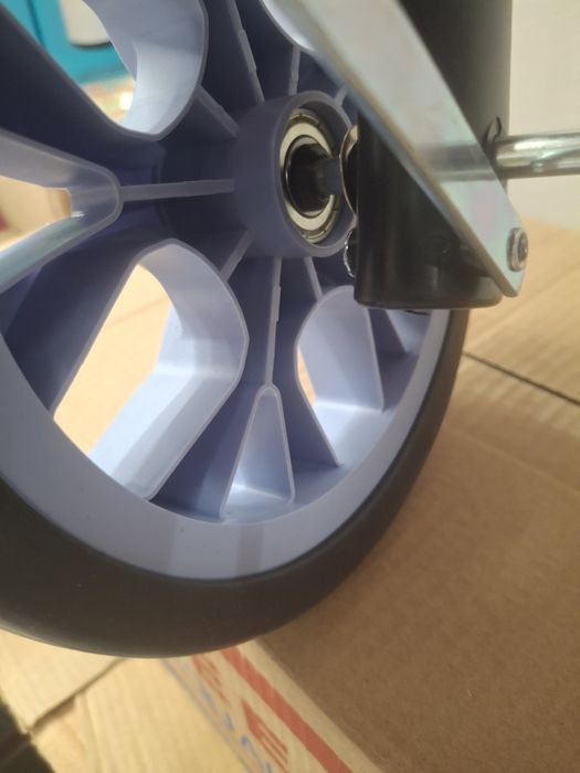 Carucior Mare (piata)cu roti 21cm solide cu rulment metalic