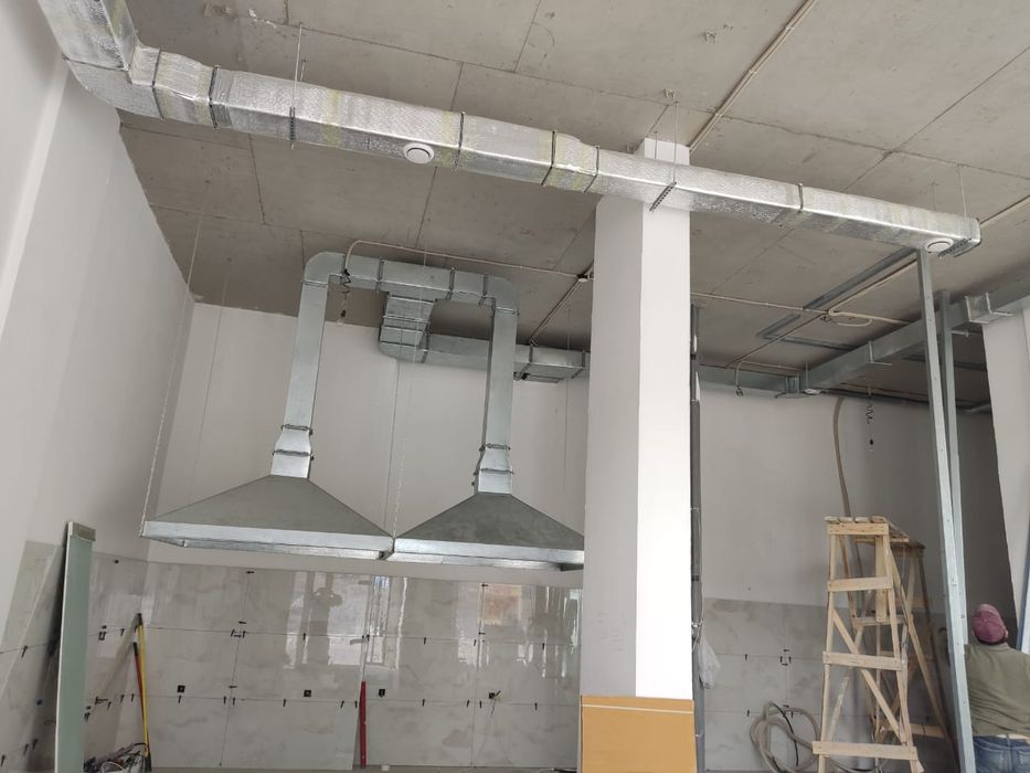 Вентиляция ,услуги жестянщика