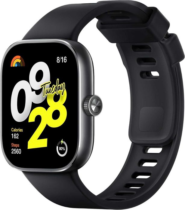 Redmi Watch 4 Smartwatch, 1.97" AMOLED Display, GNSS GPS, Bluetooth Calling, Heart Rate & SpO₂ Monitoring, Sleep Tracker, 20-Day Battery, 5ATM NOU!