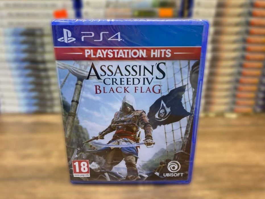 НОВЫЙ Assassin's Creed: Black Flag PS4/PS5 Ассассин Крид 4:Черный Флаг