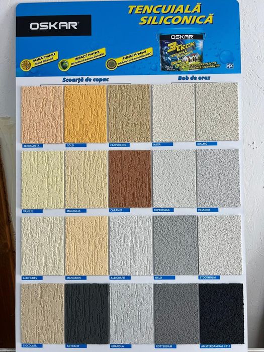Oskar 3Teck Siliconic Tencuiala decorativa Amorsa Gratis