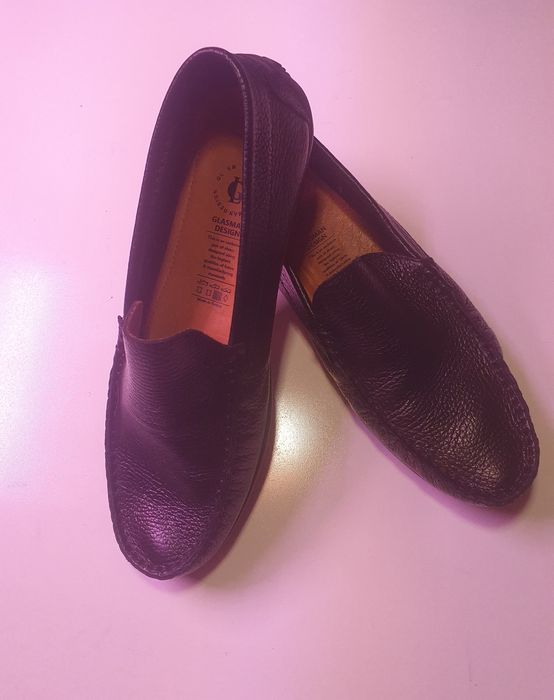 Мокасины кожаные glasman