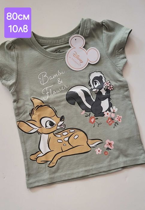 Блузи ,суичъри ,жилетки и тениски от 68см до 128см Мини Елза и др