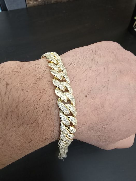 Brățară bărbați iced out