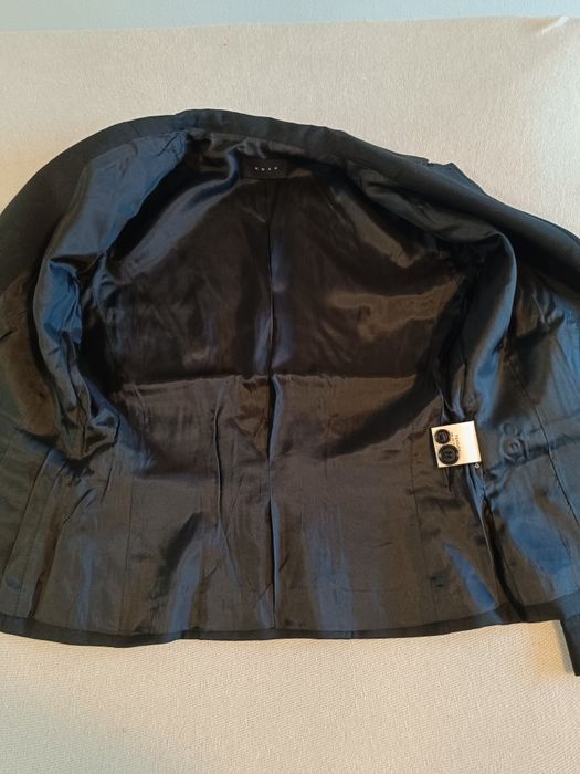 Blazer negru Koan-lână vergină