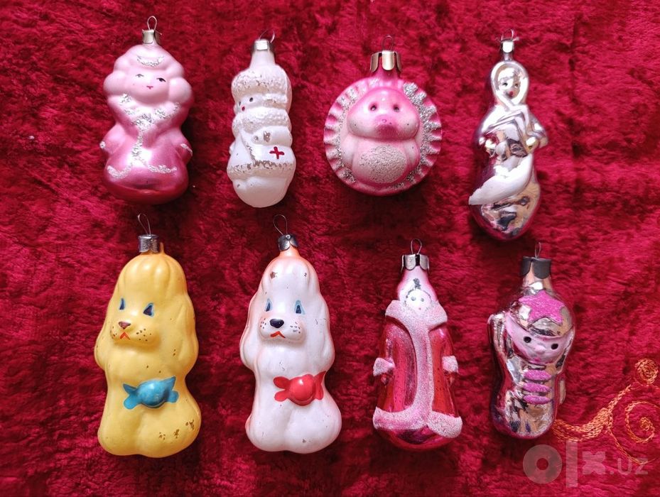 Ёлочные игрушки , новогодние  СССР