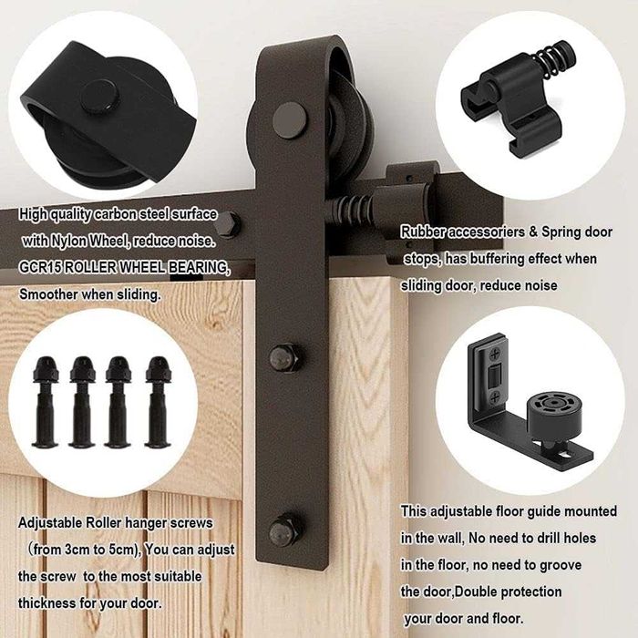 Kit montare , mecanism usa glisanta, role, manere