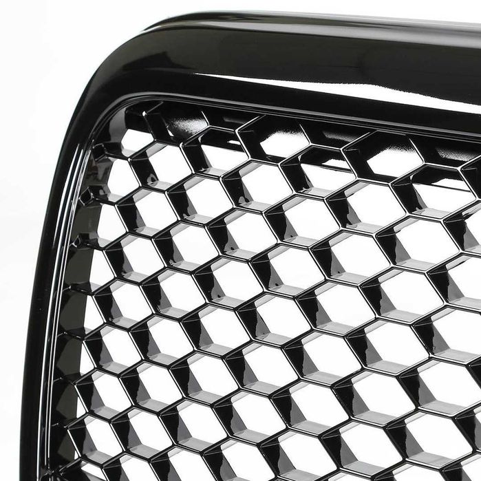 Grila radiator pentruAUDI A6 C6 2004-2009 cu/fara PDC negru lucios