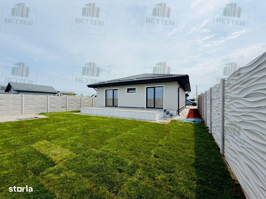 Casă individuală 4 camere de vânzare - acces asfaltat - curte 375 mp