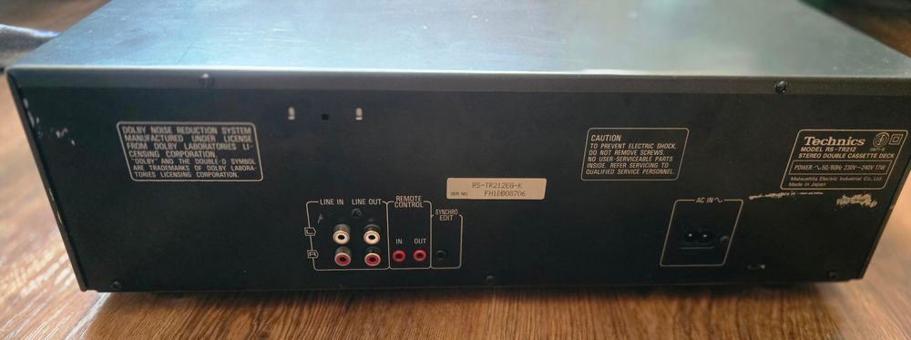 Deck Technics RS-TR212