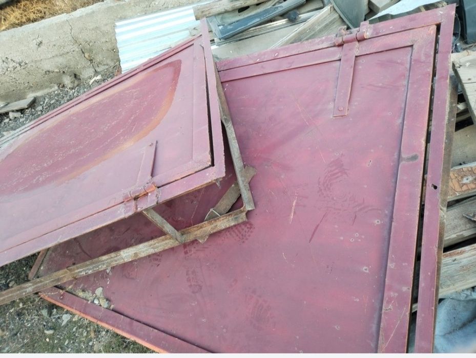 Гаражные ворота, ворота, железные ворота