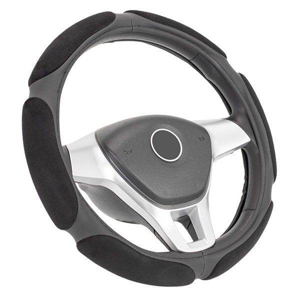 Кожен калъф за волан 38см - РАЗЛИЧНИ МОДЕЛИ И ЦВЕТОВЕ - 10% ОТСТЪПКА