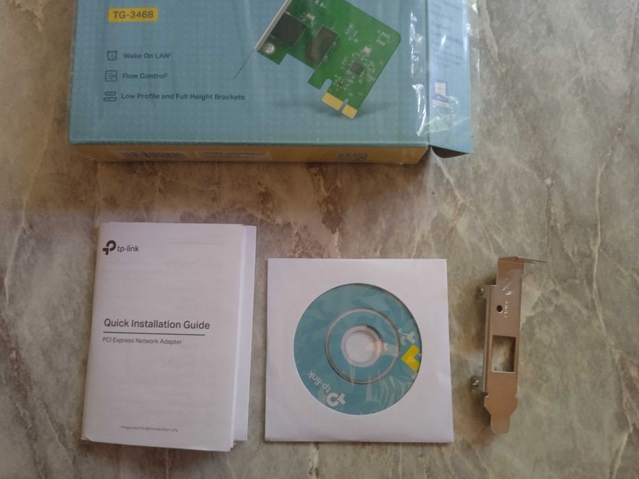TP-LINK TG-3468 - Гигабитный сетевой адаптер PCI Express