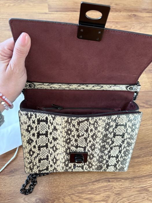 Дамски чанти естествена кожа Coach, Musette