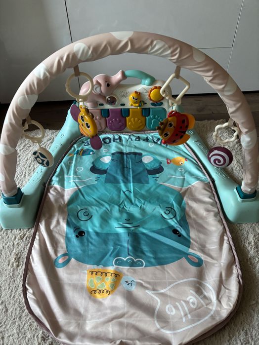Saltea de joaca interactiva pentru bebelusi