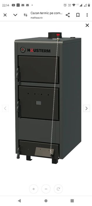 Cazan lemn, centrala, calorifere