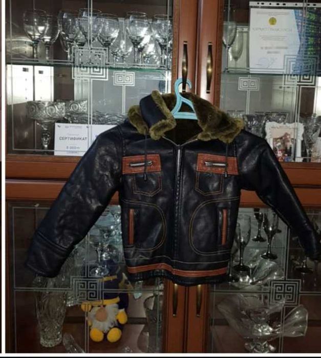 Детская дубленка