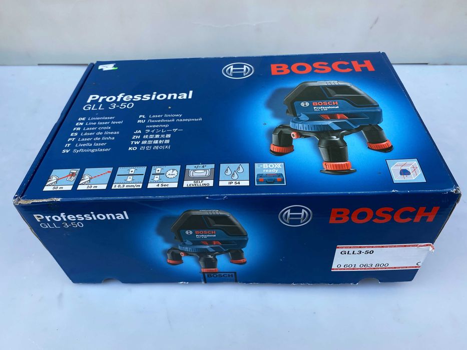 BOSCH GLL 3-50 - Нов линеен лазерен нивелир