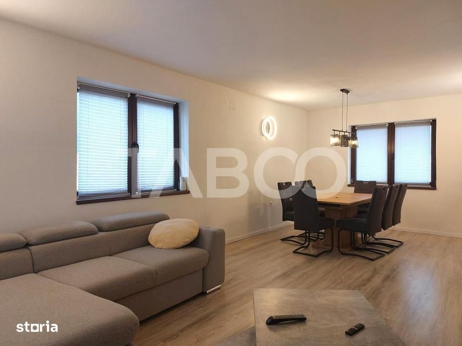 Casa individuala noua 4 camere P+M 144 mpu curte libera 416 Cisnadie