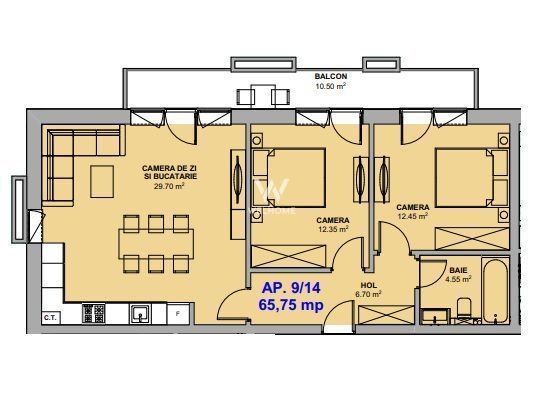 Apartament 3 camere,  Prelungirea Doamna Stanca, Sibiu
