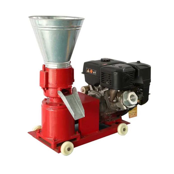 Granulator furaje KL-150A cu motor benzina si 3 matrite NOU Garantie 24 luni