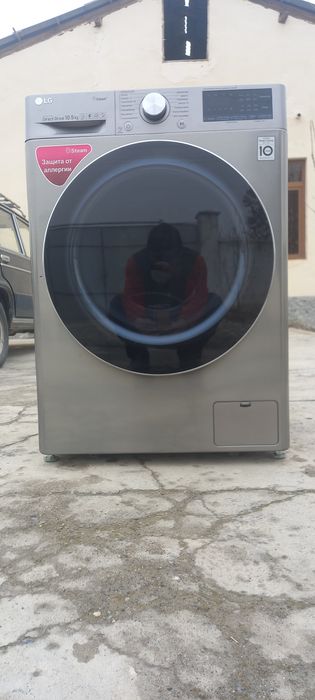 LG 10.⁵кг.Вот это стиралка.