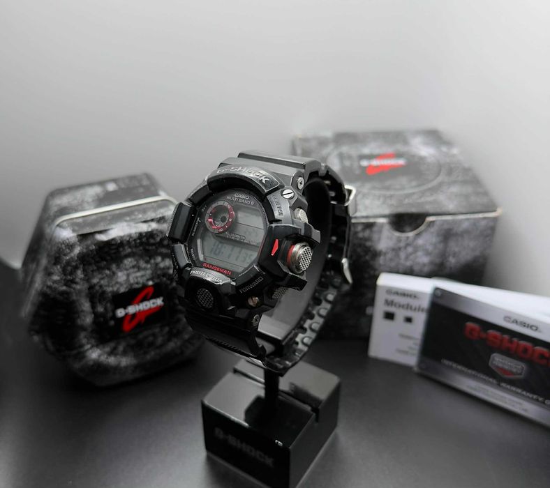 Часовник Casio G-Shock RangeMan GW-9400-1A Tough solar, Radio control