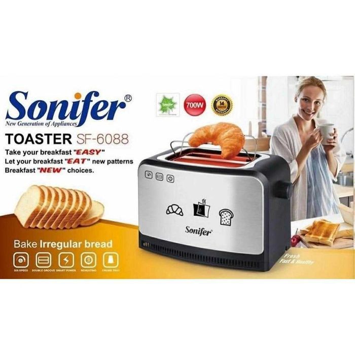 9 Тостер Sonifer SF-6088