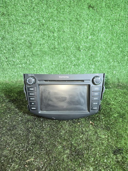 Магнитола магнитофон Тойота Рав4 30 Рав Rav 4 Rav4 капот рейка балка