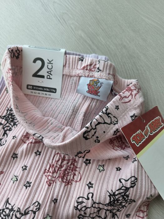 Pantalonași pentru bebe, mărimea 80 si  Body H&M 80 nou • mânecă scurtă