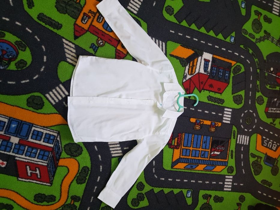 Lot 110 - sacou baieti zara + camasa h&m