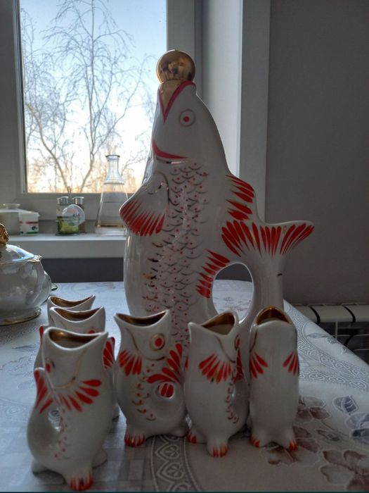 Графин "Рыба" производства СССР