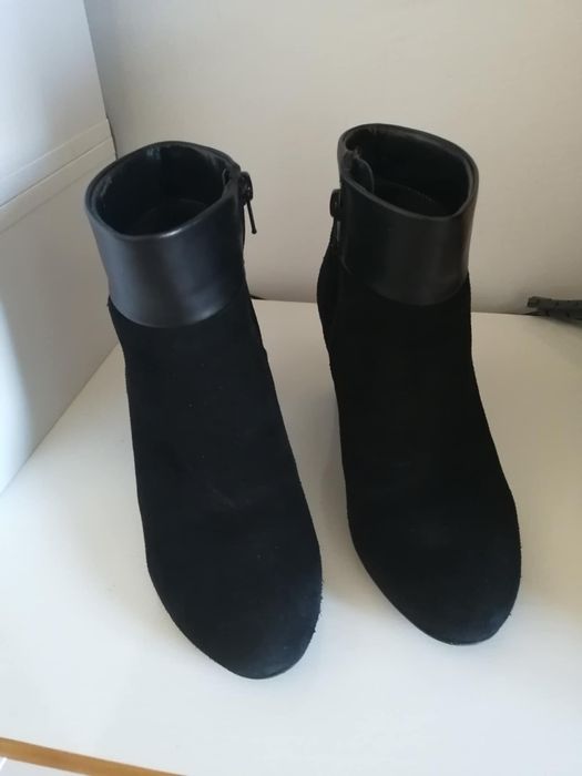 Botine piele intoarsa nr 36, Patrizia Rigotti