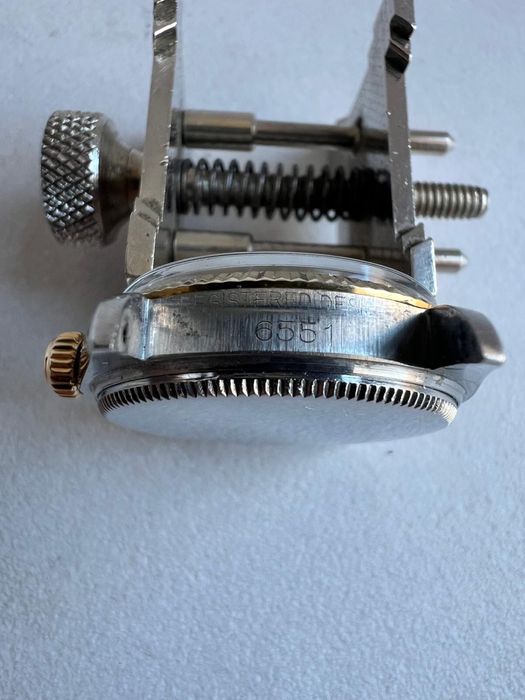 Rolex Oyster Perpetual aur-otel 31 mm