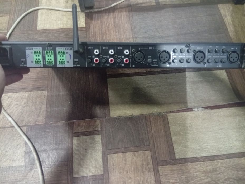 Audac,PRE 126 и усилитель AUDAC CAP 224