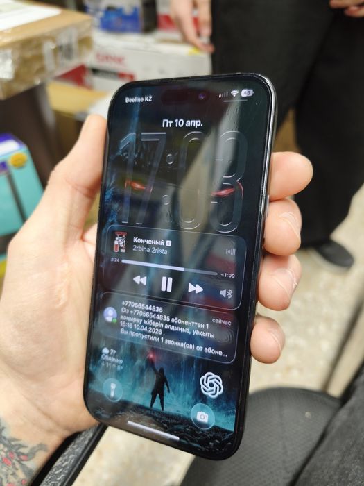 Черный Iphone 15 256gb