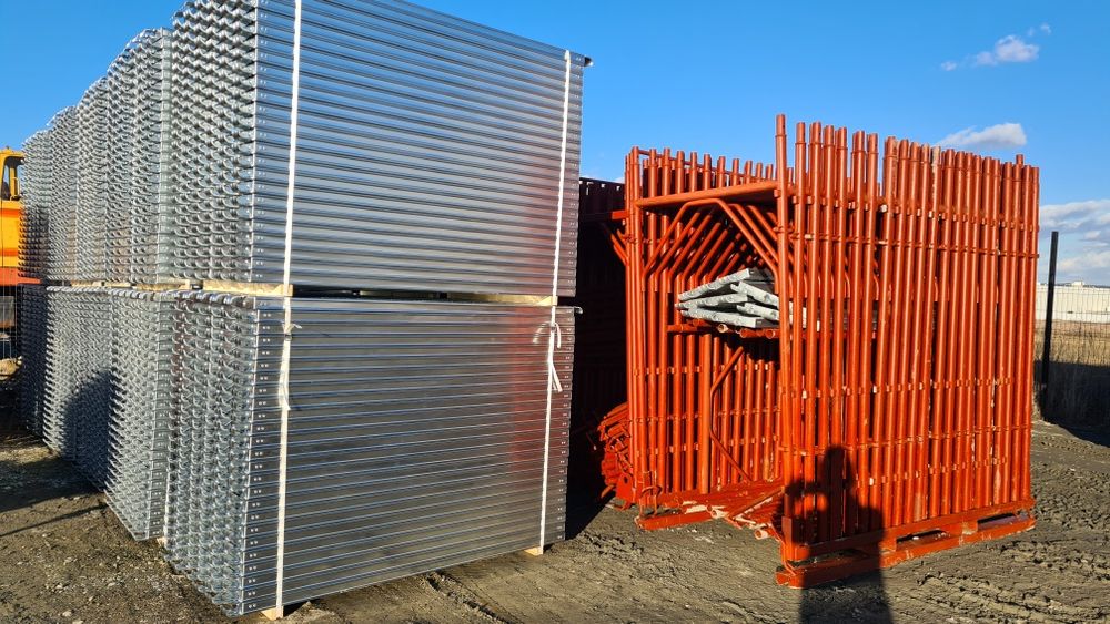 Schela metalica second, podine metalice noi