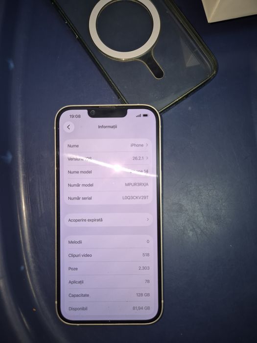I-Phone 14  puțin utilizat
