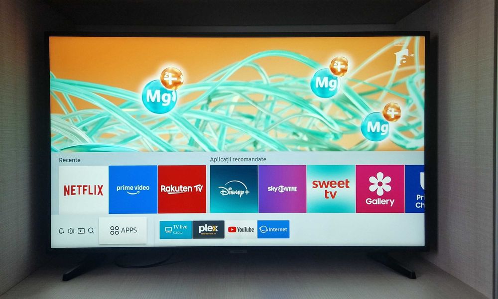 Televizor LED Smart Samsung, 108 cm, 43NU7092, 4K Ultra HD, Clasa A