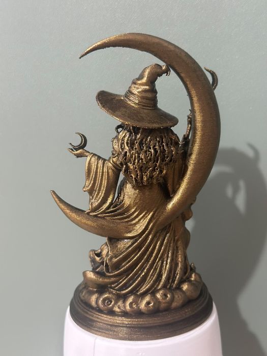 Witch on the moon
