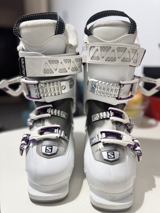 Clapari femei Salomon QST Access 60W, marime 24, albi