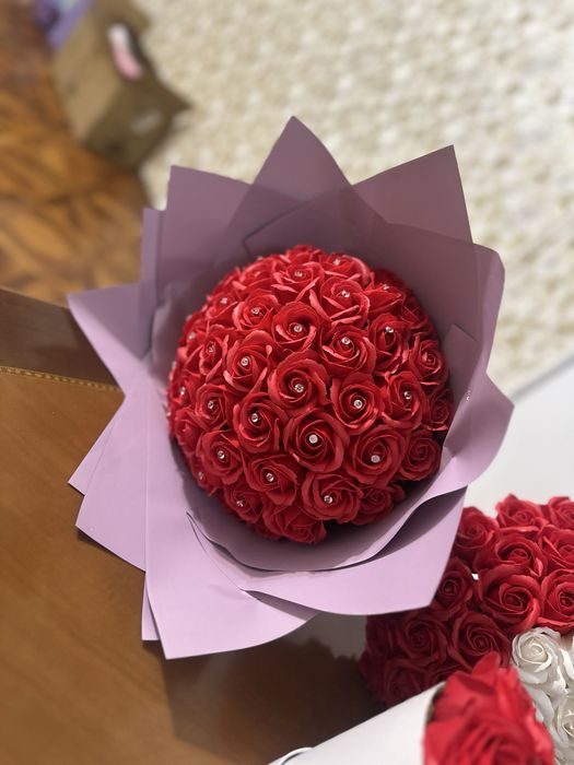 Aranjamete trandafiri de sapun