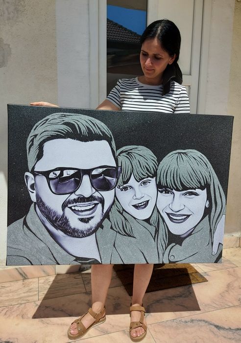 Tablouri cu sclipici
