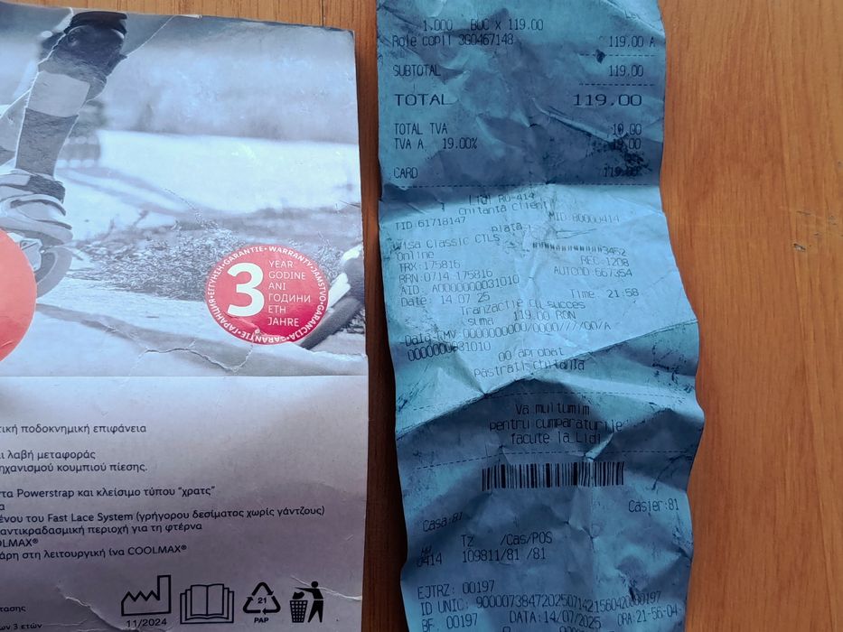 Role reglabile 33 - 37