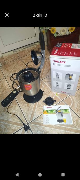 Storcător citrice Multi Juicer CX 650 – Putere 160 W

Putere motor: 16