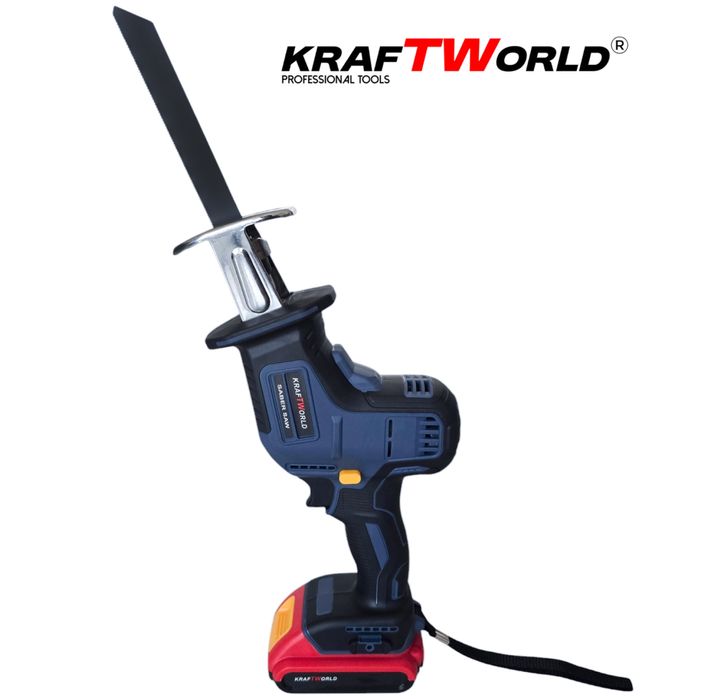 Акумулаторен Саблен Трион Kraft-Германия Безчетков, Компактен и Мощен!