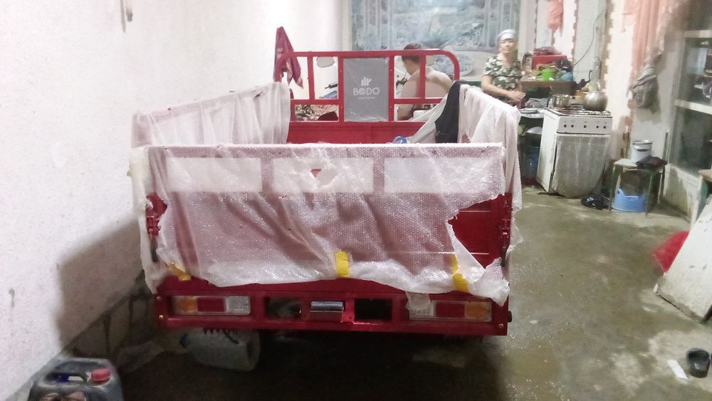 Mototsikl Gaz bilan ishlaydi